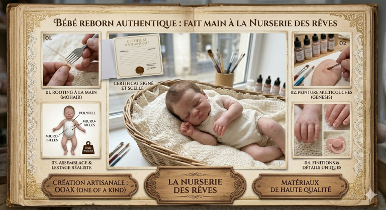 bébé reborn authentique fait main