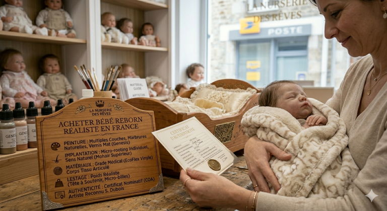 bébé reborn silicone haut de gamme