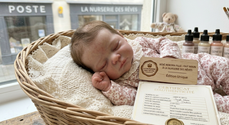 bébé reborn fille réaliste fait main